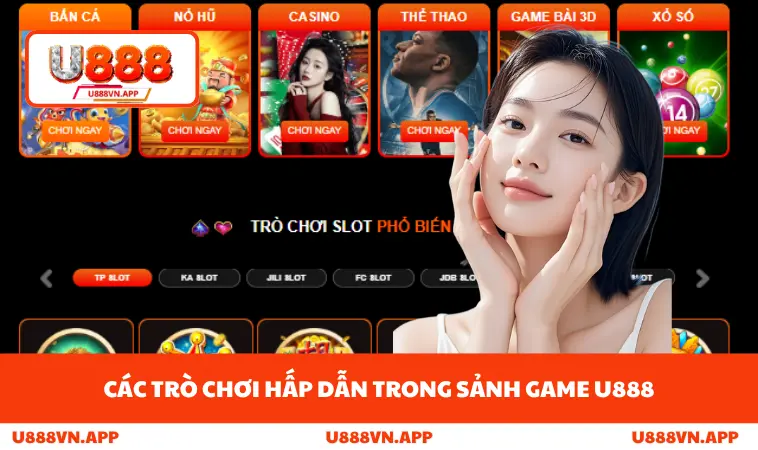 Home 12 Các trò chơi hấp dẫn trong sảnh game U888