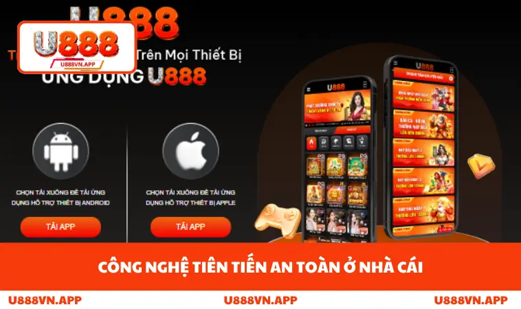 Chính Sách Bảo Mật U888 3 Công nghệ tiên tiến an toàn ở nhà cái