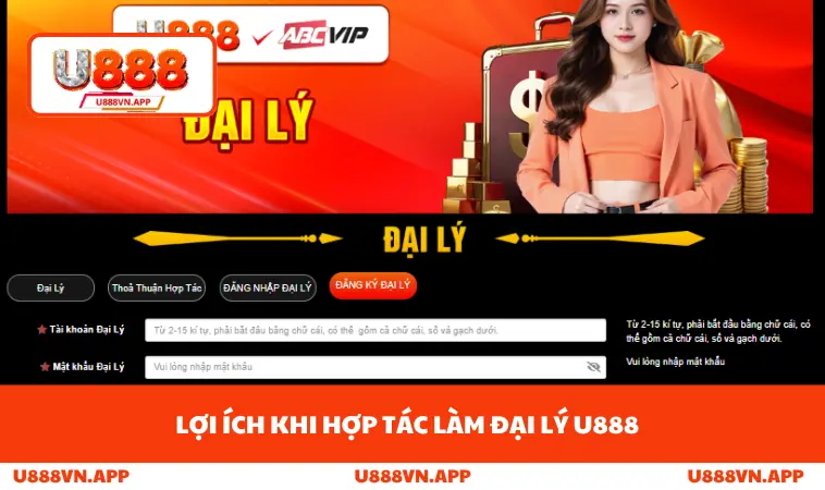 Đại Lý U888 1 Lợi ích khi hợp tác làm đại lý U888