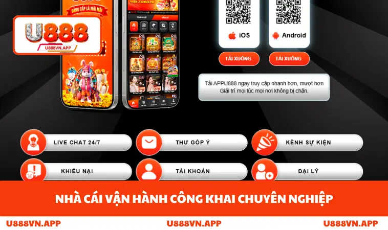 U888 Có Lừa Đảo Không - Sự Thật Về Nhà Cái Hàng Đầu Châu Á 2 Nhà cái vận hành công khai chuyên nghiệp