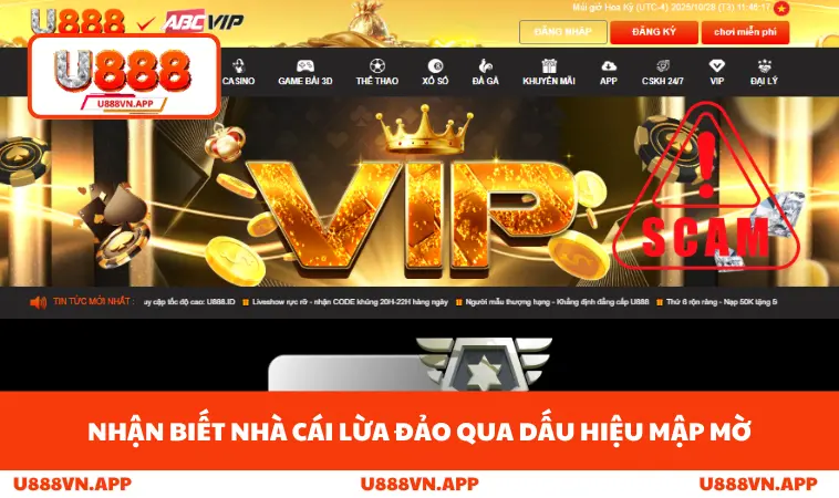 Nhận Biết Nhà Cái Lừa Đảo - 4 Tiêu Chí Cơ Bản Dễ Nhận Biết 1 Nhận biết nhà cái lừa đảo qua dấu hiệu mập mờ