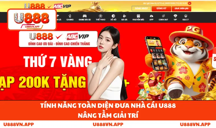 Home 11 Tính năng toàn diện đưa nhà cái U888 nâng tầm giải trí